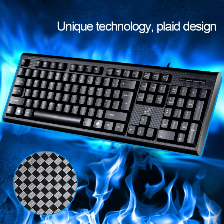 Tastiera USB cablata ZGB Q9 a 104 tasti per ufficio e gaming - immagine 3
