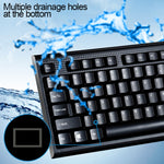 Tastiera USB cablata ZGB Q9 a 104 tasti per ufficio e gaming - immagine 7
