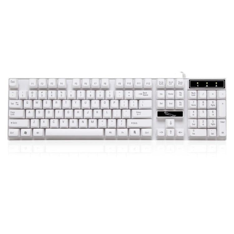Tastiera USB cablata 104 tasti per PC, laptop e smart TV - immagine 12