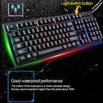 Tastiera meccanica cablata ZGB G20 con mouse ottico 1600 DPI - immagine 10
