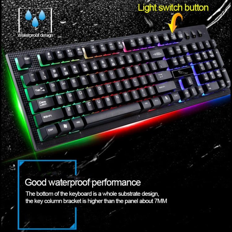Tastiera meccanica cablata ZGB G20 con mouse ottico 1600 DPI - immagine 10