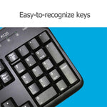 Tastiera cablata Logitech K120 USB antispruzzo