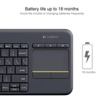 Tastiera wireless Logitech K400 Plus con touchpad integrato - immagine 4