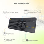 Tastiera wireless Logitech K400 Plus con touchpad integrato - immagine 7