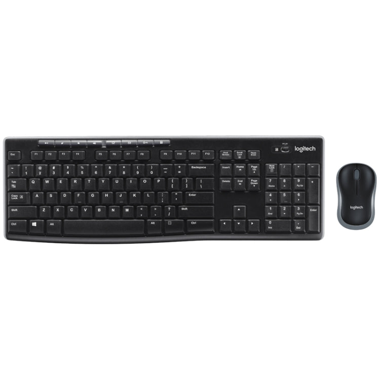 Set tastiera e mouse wireless Logitech MK270 2,4 GHz