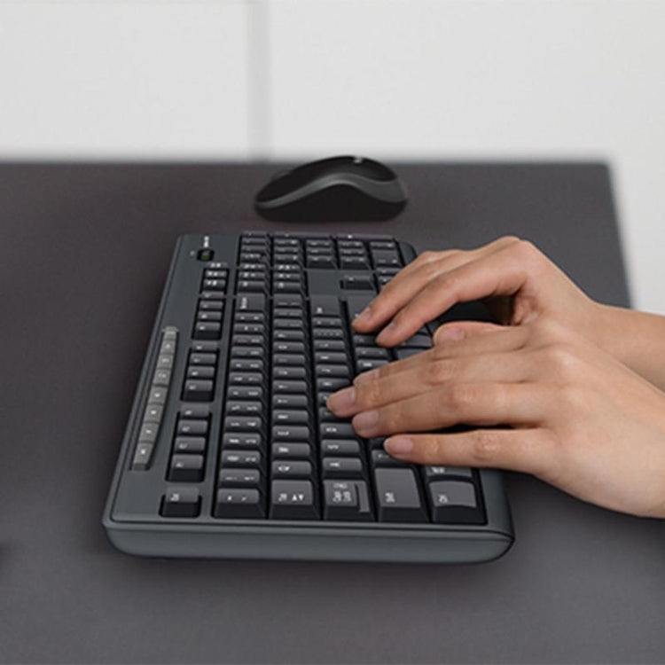 Set tastiera e mouse wireless Logitech MK270 2,4 GHz