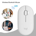 Mouse wireless Logitech Pebble Bluetooth, 3 tasti e 1000 DPI - immagine 12