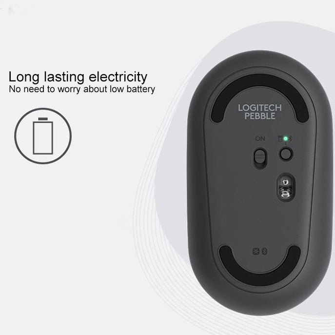 Mouse wireless Logitech Pebble Bluetooth, 3 tasti e 1000 DPI - immagine 10