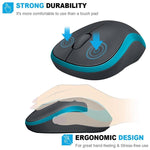 Mouse wireless Logitech M186 USB per PC e laptop - immagine 3