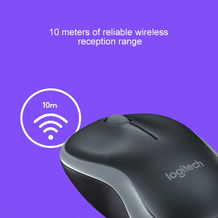 Mouse wireless Logitech M186 USB per PC e laptop - immagine 5