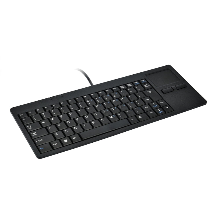 Tastiera cablata ultrasottile con touchpad a 82 tasti