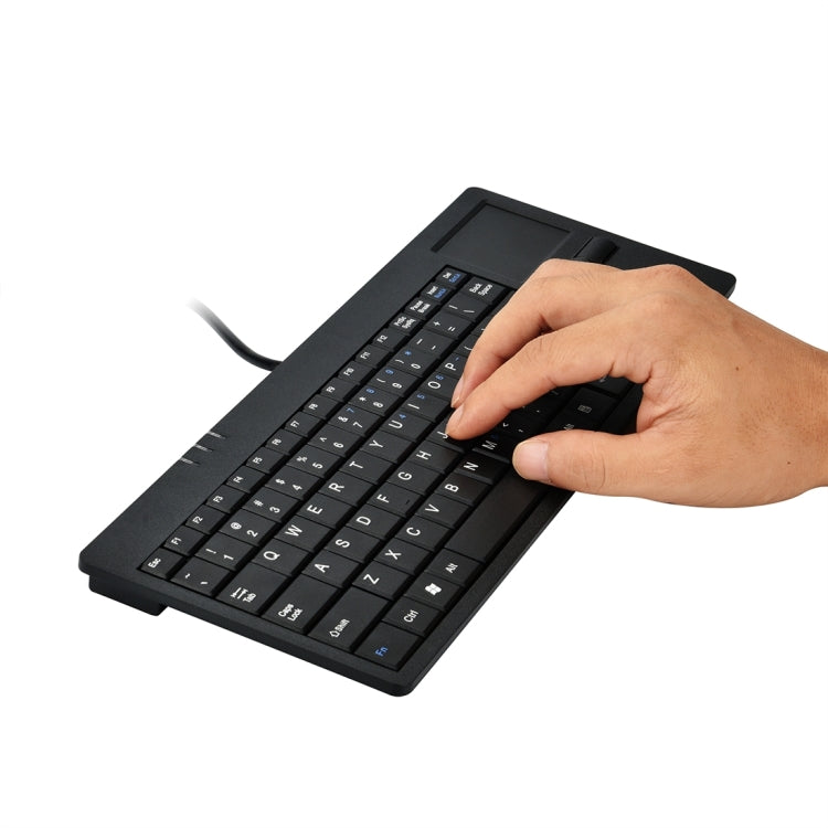 Tastiera cablata ultrasottile con touchpad a 82 tasti