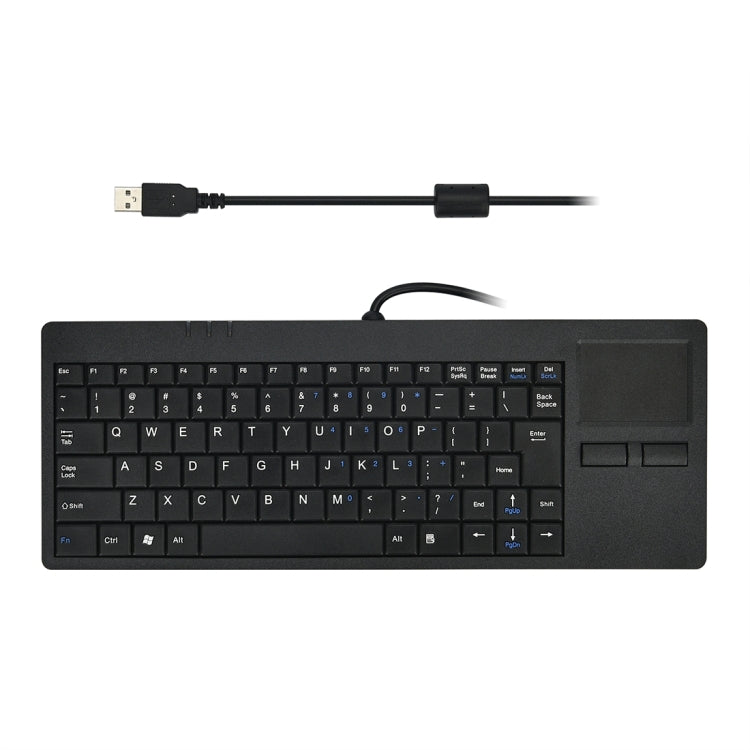 Tastiera cablata ultrasottile con touchpad a 82 tasti