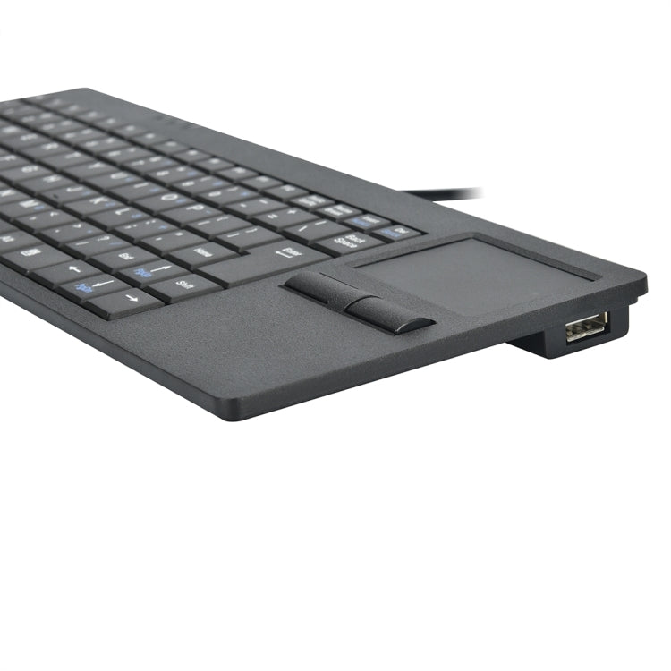 Tastiera cablata ultrasottile con touchpad a 82 tasti