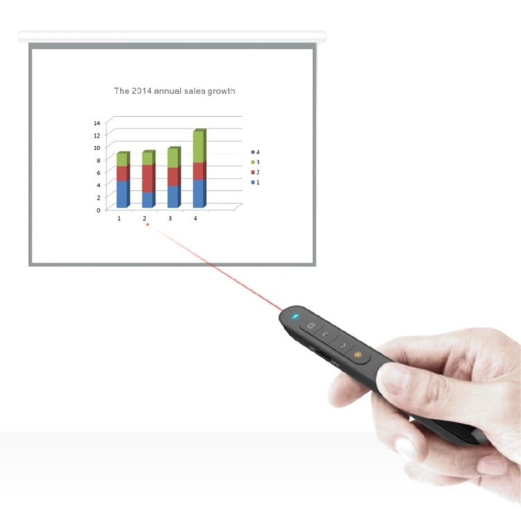 Puntatore laser wireless Doosl DSIT001 2.4 GHz per presentazioni - immagine 7