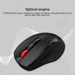 Mouse wireless Lenovo M21 ergonomico con 4 pulsanti e 1000 DPI - immagine 7