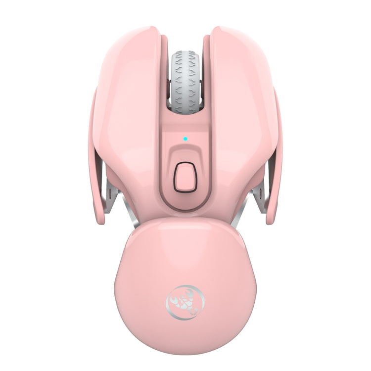 Mouse wireless T37 rosa silenzioso, 1600 DPI regolabili - immagine 2