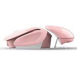 Mouse wireless T37 rosa silenzioso, 1600 DPI regolabili - immagine 4