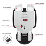 Mouse wireless T37 rosa silenzioso, 1600 DPI regolabili - immagine 6