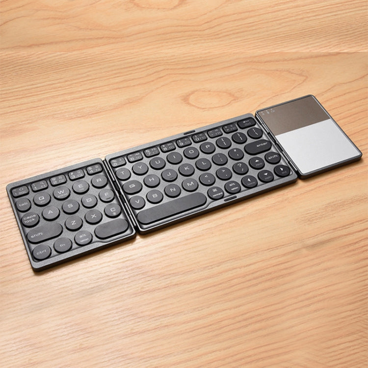 Tastiera Bluetooth pieghevole ricaricabile con touchpad