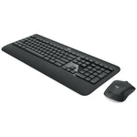 Set tastiera e mouse wireless Logitech MK540 ergonomico - immagine 3