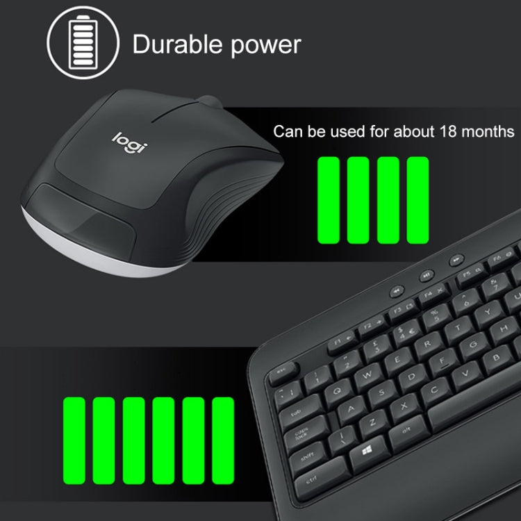 Set tastiera e mouse wireless Logitech MK540 ergonomico - immagine 9