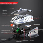 Mouse meccanico programmabile HXSJ J200 7 tasti RGB