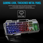 SHIPADOO GK70 Tastiera da gioco RGB traslucida con poggiamano