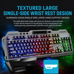 SHIPADOO GK70 Tastiera gaming RGB cablata 3 colori