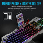 SHIPADOO GK70 Tastiera gaming RGB cablata 3 colori