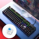 Tastiera meccanica USB YINDIAO ZK-3 stelo blu