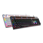 Tastiera meccanica USB YINDIAO ZK-3 stelo blu