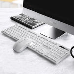 Set tastiera e mouse wireless silenziosi 2,4 GHz - immagine 3