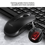 Set tastiera e mouse wireless silenziosi 2,4 GHz - immagine 4