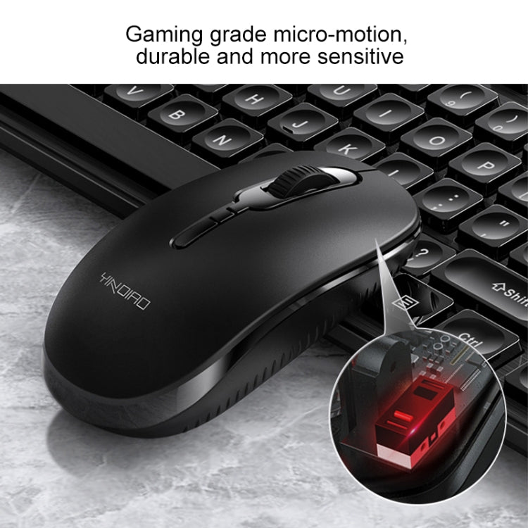 Set tastiera e mouse wireless silenziosi 2,4 GHz - immagine 4