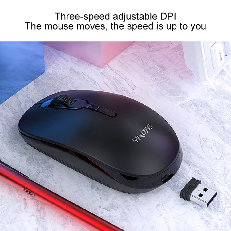 Set tastiera e mouse wireless silenziosi 2,4 GHz - immagine 5