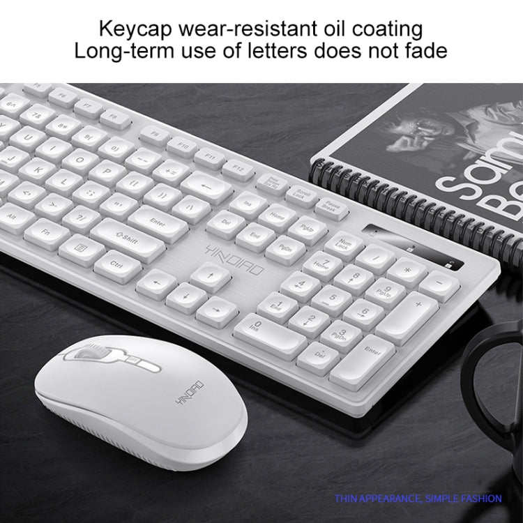 Set tastiera e mouse wireless silenziosi 2,4 GHz - immagine 8