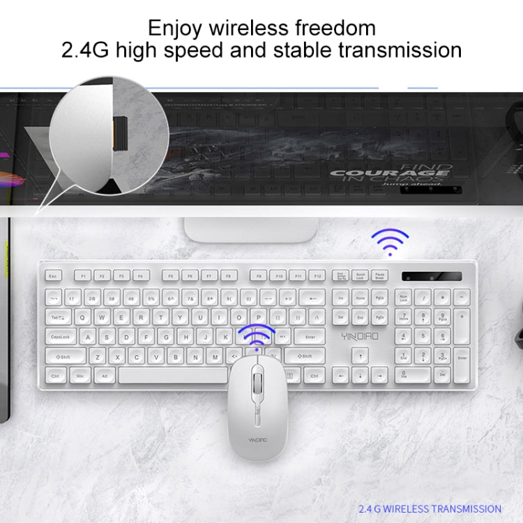 Set tastiera e mouse wireless silenziosi 2,4 GHz - immagine 11
