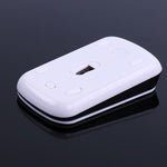 Mouse ottico wireless 2,4 GHz 1200 DPI bianco