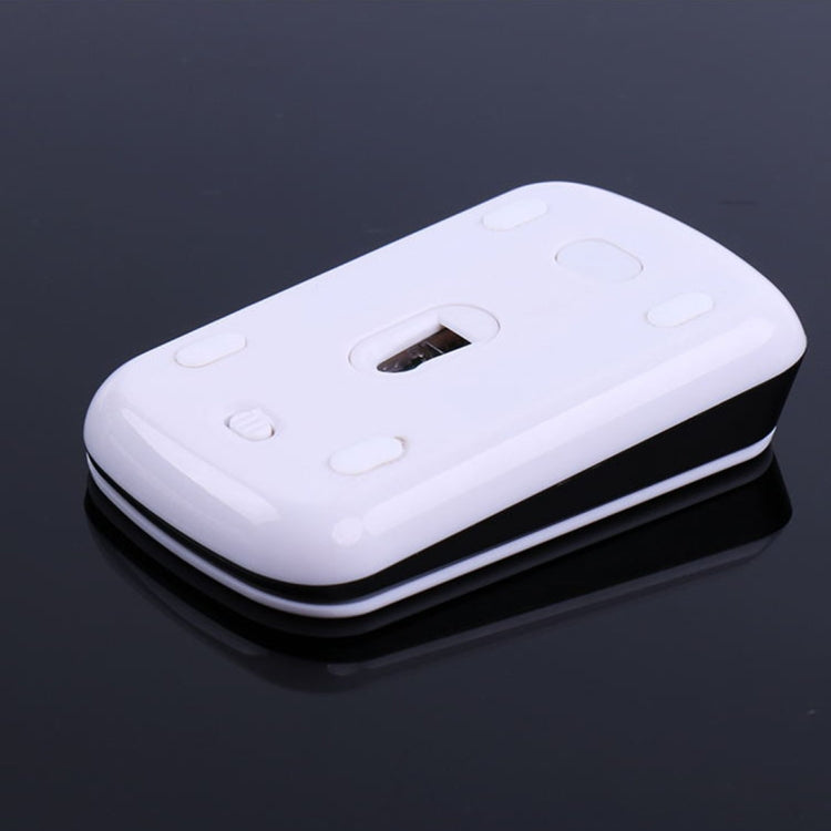 Mouse ottico wireless 2,4 GHz 1200 DPI bianco