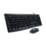 Set tastiera e mouse cablati Logitech MK200 USB - immagine 2