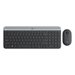 Set tastiera e mouse wireless Logitech MK470 Silence