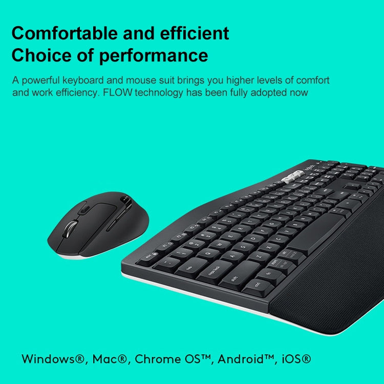 Set tastiera e mouse wireless Bluetooth Logitech MK850