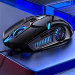 Mouse da gioco cablato YINDIAO G5 3200 DPI RGB 6 tasti