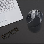 Mouse verticale wireless ergonomico DELUX M618GX 1600 DPI