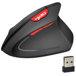 Mouse verticale wireless ergonomico 6 pulsanti, 2400 DPI