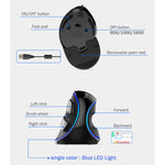 Mouse verticale cablato DELUX M618 Plus con DPI regolabili - immagine 5