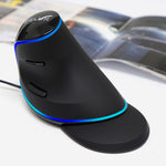 Mouse verticale cablato DELUX M618 Plus con DPI regolabili - immagine 8