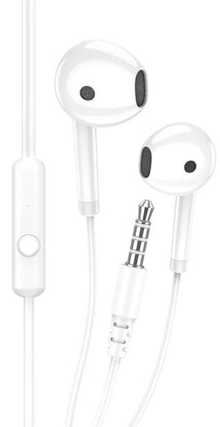 Cuffie auricolari con microfono bianche KSC-1301 6921042141596 F4040