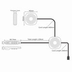 Auricolare Bluetooth T2 per casco moto con microfono anti-interferenza - immagine 5